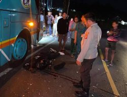 Pengendara Sepeda Motor di Kota Banjar Tewas Setelah Terlibat Kecelakaan dengan Bus