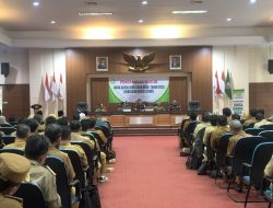Penandatanganan Naskah Kerja Sama Dan Komitmen Bersama Penerapan Aplikasi Real Time Monitoring Village Management Funding Desa/Jaga Desa Antara Pemerintah Kota Banjar Dengan Kejaksanaan Negeri Kota Banjar
