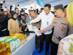 Polda Kalsel Gelar Gerakan Pangan Murah, 10,5 Ton Beras SPHP Habis Diserbu