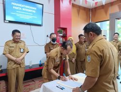 DKISP Banjar Gelar Pakta Integritas dan Penghargaan