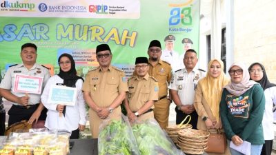 Wali Kota Banjar Tinjau Pasar Murah